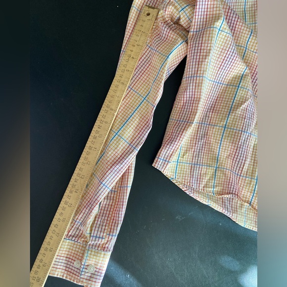 George Strait Wrangler Button Down Long Sleeve One Pocket Shirt-please see desc - Picture 8 of 8